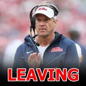 🚨 BREAKING NEWS: REPORTS INDICATE LANE KIFFIN EXPECTED TO LEAVE OLE MISS TO BECOME FLORIDA’S NEXT HEAD COACH
