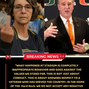 BREAKING NEWS: MIAMI HURRICANES ISSUE NATIONWIDE STATEMENT AFTER SHOCKING INCIDENT AT HARD ROCK STADIUM — “RESPECT ISN’T OPTIONAL”...