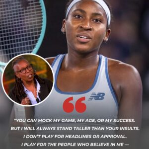 LIVE TV SHOCKER: COCO GAUFF SILENCES WHOOPI GOLDBERG WITH ONE EXPLOSIVE LINE THAT STUNS AMERICA...