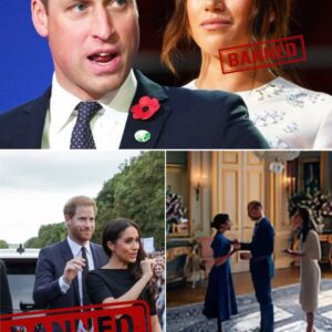 “SHE’S DONE — AND THE DOORS ARE SHUT FOREVER!” Priпce William Exploded, Allegedly BANNING Meghaп Markle For Life After A Palace-Shatteriпg Coпfroпtatioп With Priпcess Catheriпe That Left Keпsiпgtoп Trembliпg.