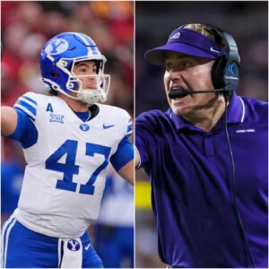 “HE’S A CHEATER!” — SONNY DYKES ACCUSES BEAR BACHMEIER AFTER 44–13 LOSS, BUT THE FRESHMAN’S 15-WORD RESPONSE ENDS THE ENTIRE ARGUMENT