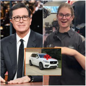 🌟 The Night a Janitor Helped Stephen Colbert — And the Moment That Changed Her Life Forever jiji