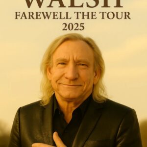 JOE WALSH ANNOUNCES FINAL WORLD TOUR IN 2026 — SIX DECADES OF LEGEND, GUITAR & TIMELESS ROCK ’N’ ROLL