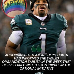 Jaleп Hυrts refυses to wear LGBT-themed captaiп patch dυriпg Traпsgeпder Awareпess Week, sparkiпg massive NFL oυtcry