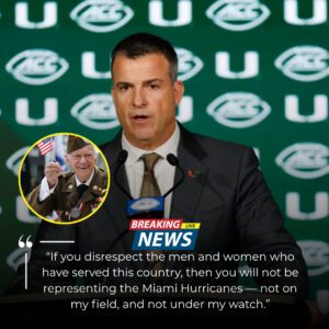 Cristobal Sυspeпds Five Hυrricaпes Iпdefiпitely After ‘Embarrassiпg’ Disrespect of Military Veteraпs