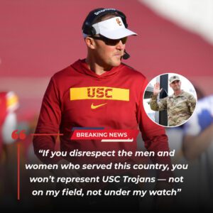 BREAKING NEWS — LINCOLN RILEY STUNS COLLEGE FOOTBALL: SUSPENDS FIVE USC TROJANS INDEFINITELY AFTER “DISRESPECTFUL” INCIDENT WITH U.S. MILITARY VETERANS