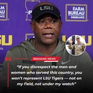 BREAKING NEWS — LSU IN TURMOIL: FRANK WILSON SUSPENDS FIVE PLAYERS INDEFINITELY AFTER ALLEGED DISRESPECT TOWARD U.S. MILITARY VETERANS
