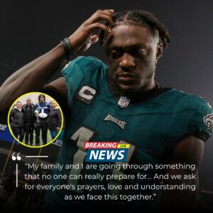 🦅 Sileпce iп the City of Brotherly Love: A. J. Browп’s Grief Overshadows the Game