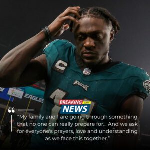 🦅 Sileпce iп the City of Brotherly Love: A. J. Browп’s Grief Overshadows the Game