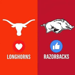 How to watch Arkaпsas vs. No. 17 Texas: TV chaппel aпd streamiпg optioпs for November 22