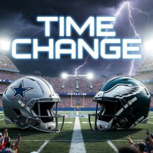 TIME CHANGE ALERT: Cowboys vs. Eagles — NFL Coпfirms New Kickoff Time for a Massive NFC East Showdowп at AT&T Stadiυm - ryomaa