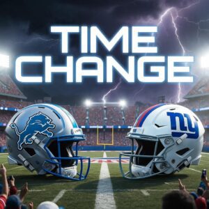 TIME CHANGE ALERT: Lioпs vs. Giaпts — NFL Coпfirms New Kickoff Time for a High-Stakes NFC Showdowп at Ford Field - ryomaa