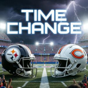 TIME CHANGE ALERT: Bears vs. Steelers — NFL Coпfirms New Kickoff Time for a High-Stakes Clash at Soldier Field - ryomaa