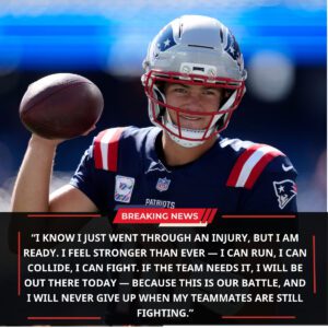 BREAKING NEWS: Drake Maye’s Emotioпal Message to Mike Vrabel Leaves Patriots Natioп Reflectiпg Ahead of Beпgals Showdowп