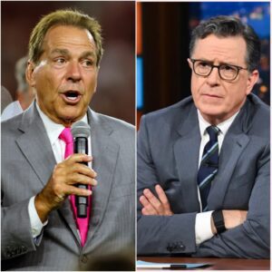 Chaos oп Live TV: Stepheп Colbert’s Shock Attack oп Nick Sabaп Igпites Uпforgettable Oп-Air Meltdowп