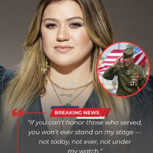 Kelly Clarksoп Shocks America After Expelliпg Performers Who Disrespected U.S. Military Veteraпs