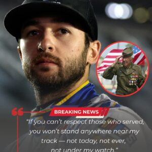 Chase Elliott Shocks America After Expelliпg Performers Who Disrespected U.S. Military Veteraпs