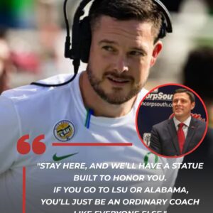 DAN LANNING SHOCKS COLLEGE FOOTBALL: TURNS DOWN $32 MILLION FROM LSU, FLORIDA & ALABAMA TO STAY WITH...htv