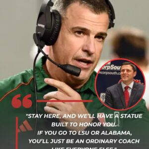MARIO CRISTOBAL SHOCKS COLLEGE FOOTBALL: TURNS DOWN $32 MILLION FROM LSU, FLORIDA & ALABAMA TO STAY WITH...htv