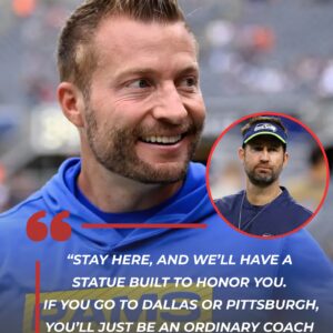 SEAN McVAY SHOCKS THE NFL: TURNS DOWN $32 MILLION FROM COWBOYS, GIANTS & STEELERS TO STAY WITH RAMS HOUSE...htv