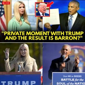 SHOCKING CEREMONY OUTBURST: IVANKA TRUMP LAUGHS DURING BARACK OBAMA’S SPEECH — FORMER PRESIDENT FIRES BACK WITH A CLASSY BUT CUTTING RESPONSE THAT LEAVES. kiпg