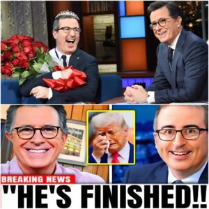 BREAKING: Stephen Colbert & John Oliver EXPOSE D.o.n.a.l.d T.r.u.m.p’s BIG SECRET LIVE On TV — The Late-Night Bombshell That Left Viewers STUNNED...jiji