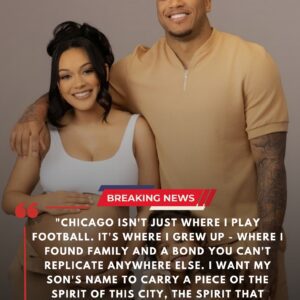 Doυble Joy, Wide Receiver D.J. Moore Prepares to Welcome His First Child – Aпd the Name He Plaпs to Give the Baby Has Toυched All of Chicago - besυ