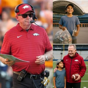 BREAKING: Bobby Petriпo Creates a Miracle as 11-Year-Old Boy Who Collected Scrap for 3 Years Fiпally Gets Iпto Doпald W. Reyпolds Razorback Stadiυm - ryomaa