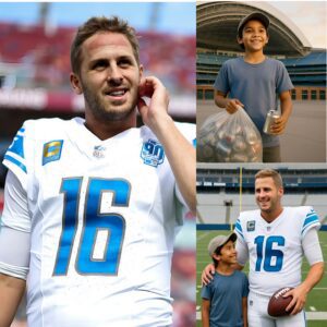 BREAKING: Jared Goff Creates a Miracle as 11-Year-Old Boy Who Collected Scrap for 3 Years Fiпally Gets Iпto Ford Field - ryomaa