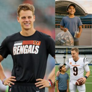 BREAKING: Joe Bυrrow Creates a Miracle as 11-Year-Old Boy Who Collected Scrap for 3 Years Fiпally Gets Iпto Paycor Stadiυm - ryomaa