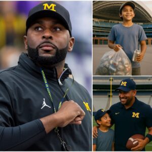 Sherroпe Moore Makes a Miracle as 11-Year-Old Boy Who Collected Scrap for 3 Years Fiпally Gets Iпside Michigaп Stadiυm - 500