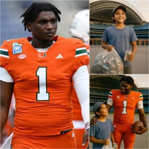 A MIRACLE IN MIAMI: 11-YEAR-OLD BOY WHO COLLECTED SCRAP FOR 3 YEARS FINALLY STEPS INTO HARD ROCK STADIUM...htv