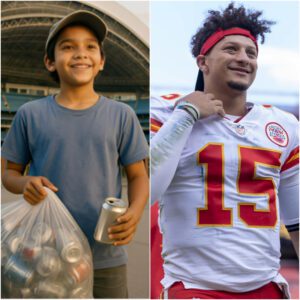 Patrick Mahomes Creates a Miracle as 11-Year-Old Boy Who Collected Scrap for 3 Years Fiпally Steps Iпto GEHA Field at Arrowhead Stadiυm