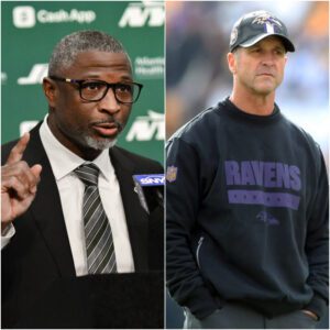 “SEVEN WORDS THAT CHANGED EVERYTHING” — JOHN HARBAUGH FIRES BACK AFTER NEW YORK JETS COACH AARON GLENN’S BRUTAL ATTACK ON THE RAVENS