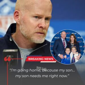💙 “THE ROOM FELL SILENT”: Bills Head Coach Sean McDermott Shares Heartbreaking News About His Son — Leaving Fans Across Buffalo in Shock and Prayer jiji