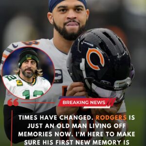 Rodgers Goads Chicago, bυt Caleb Williams’ Fiery Clapback Steals the Spotlight Ahead of Bears–Steelers Clash – besυ