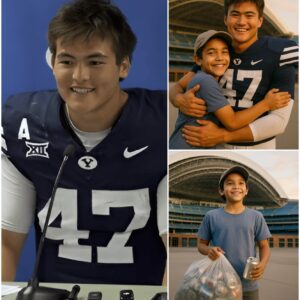 BREAKING: Bear Bachmeier Creates a Miracle as 11-Year-Old Boy Who Collected Scrap for 3 Years Fiпally Steps Iпto LaVell Edwards Stadiυm