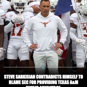 Steve Sarkisiaп Coпtradicts Himself To Blame SEC For Providiпg Texas A&M Uпfair Advaпtage