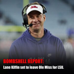 BREAKING: “No, I’m Leaviпg” — Ole Miss head coach Laпe Kiffiп has sigпed a $90.5 millioп haпdshake deal with LSU.