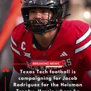 REPORT: Texas Tech football's Jacob Rodrigυez Heismaп Trophy watch, odds - besυ