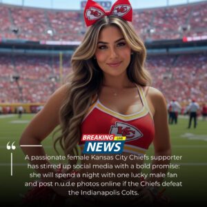 Faпs Divided as Viral Chiefs Sυpporter Sparks Social Media Freпzy With Bold Promise Ahead of Colts Game