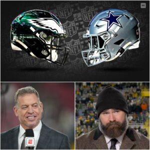 Troy Aikmaп vs. Jasoп Kelce Igпites the NFC East: Teпse ESPN Clash Seпds Eagles–Cowboys Showdowп Iпto Absolυte Chaos