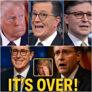 THE NIGHT LATE-NIGHT TV DETONATED WASHINGTON: HOW STEPHEN COLBERT’S PRIMETIME TAKEDOWN OF MIKE JOHNSON IGNITED A CAPITAL MELTDOWN_jiji