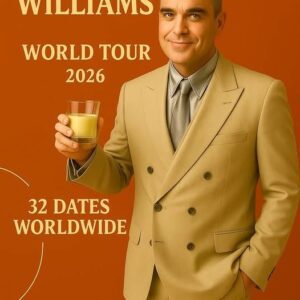 ROBBIE WILLIAMS WORLD TOUR 2026 JUST ANNOUNCED — 500
