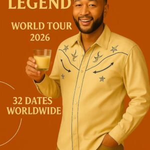 JOHN LEGEND’S WORLD TOUR 2026: THE VOICE OF A GENERATION RETURNS TO THE GLOBAL STAGE jiji