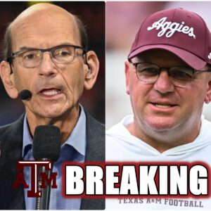 🚨 TEXAS A&M DESTROYS SAMFORD 48–0 — BUT PAUL FINEBAUM’S EXPLOSIVE RANT STEALS THE SPOTLIGHT UNTIL MIKE ELKO ENDS EVERYTHING WITH 13 ICE-COLD WORDS