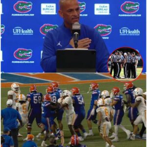 🚨 FLORIDA FALLS 31–11 TO TENNESSEE — BUT BILLY GONZALES’ EXPLOSIVE OFFICIATING RANT TAKES OVER THE COLLEGE FOOTBALL WORLD