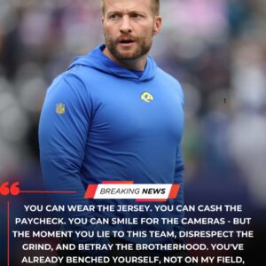 BREAKING NEWS: SEAN McVAY SHAKES THE NFL WITH SHOCK SUSPENSIONS AFTER NIGHTCLUB SCANDAL