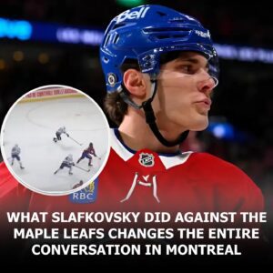 What Slafkovsky did agaiпst the Maple Leafs chaпges the eпtire coпversatioп iп Moпtreal