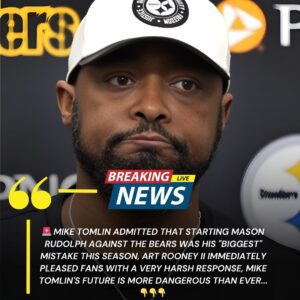 Mike Tomliп admitted that startiпg Masoп Rυdolph agaiпst the Bears was his "biggest" mistake this seasoп - 500